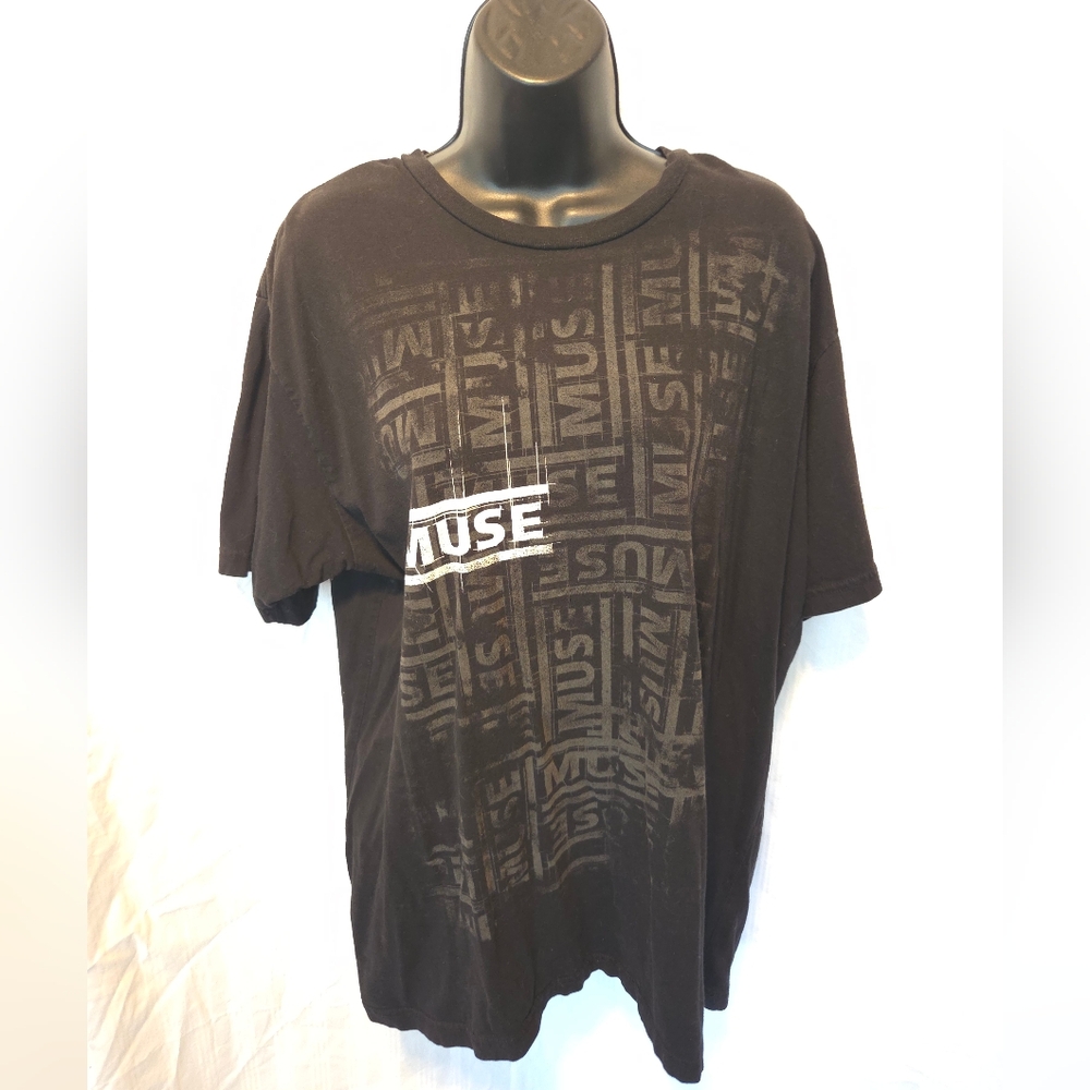 Muse Black Graphic T-Shirt for Men